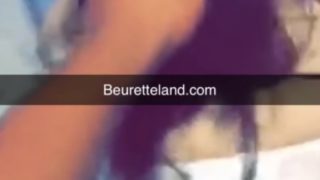 Grosse beurette parisienne baise sur snapchat